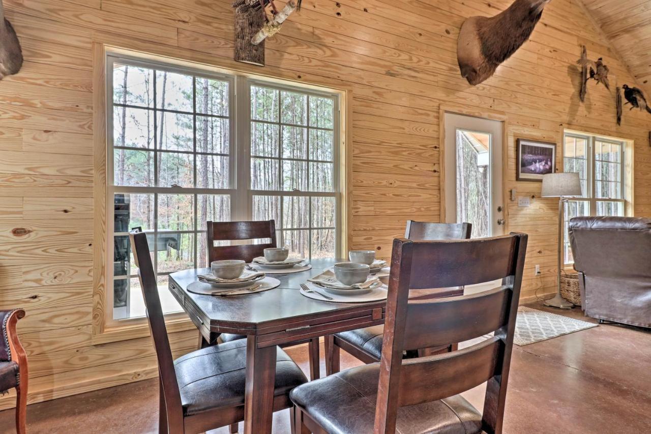 Peaceful Family Cabin On 10 Acres With Game Room! Heflin Luaran gambar