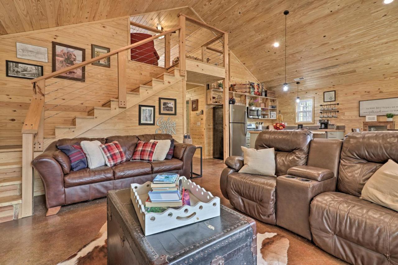 Peaceful Family Cabin On 10 Acres With Game Room! Heflin Luaran gambar