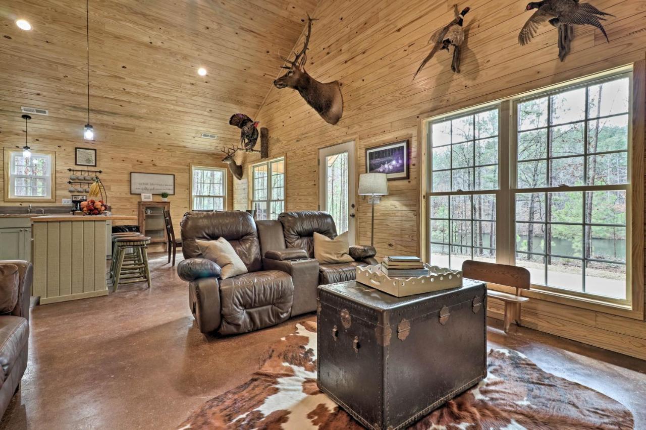 Peaceful Family Cabin On 10 Acres With Game Room! Heflin Luaran gambar