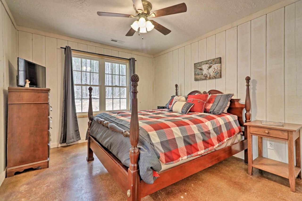 Peaceful Family Cabin On 10 Acres With Game Room! Heflin Luaran gambar