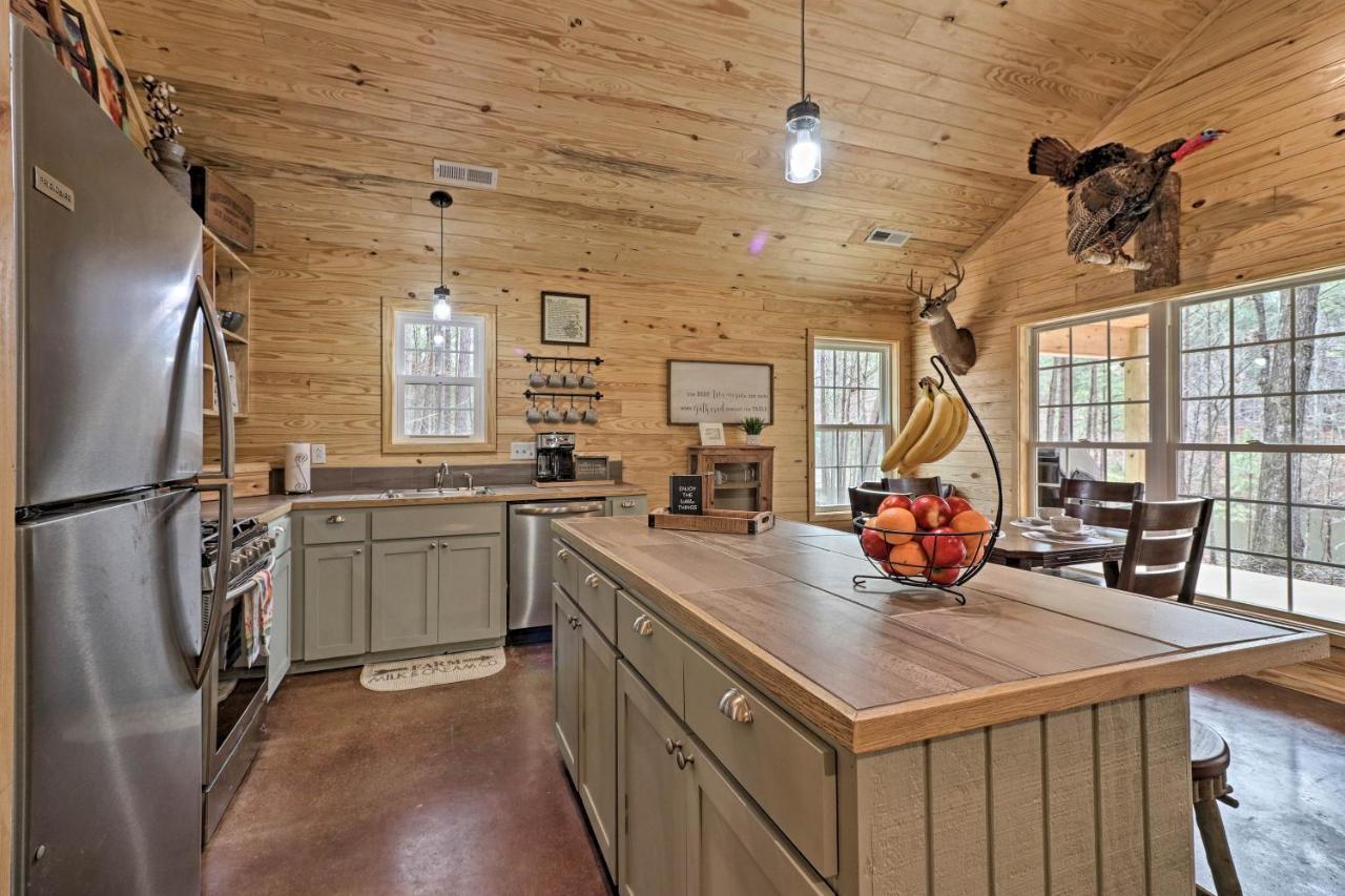 Peaceful Family Cabin On 10 Acres With Game Room! Heflin Luaran gambar